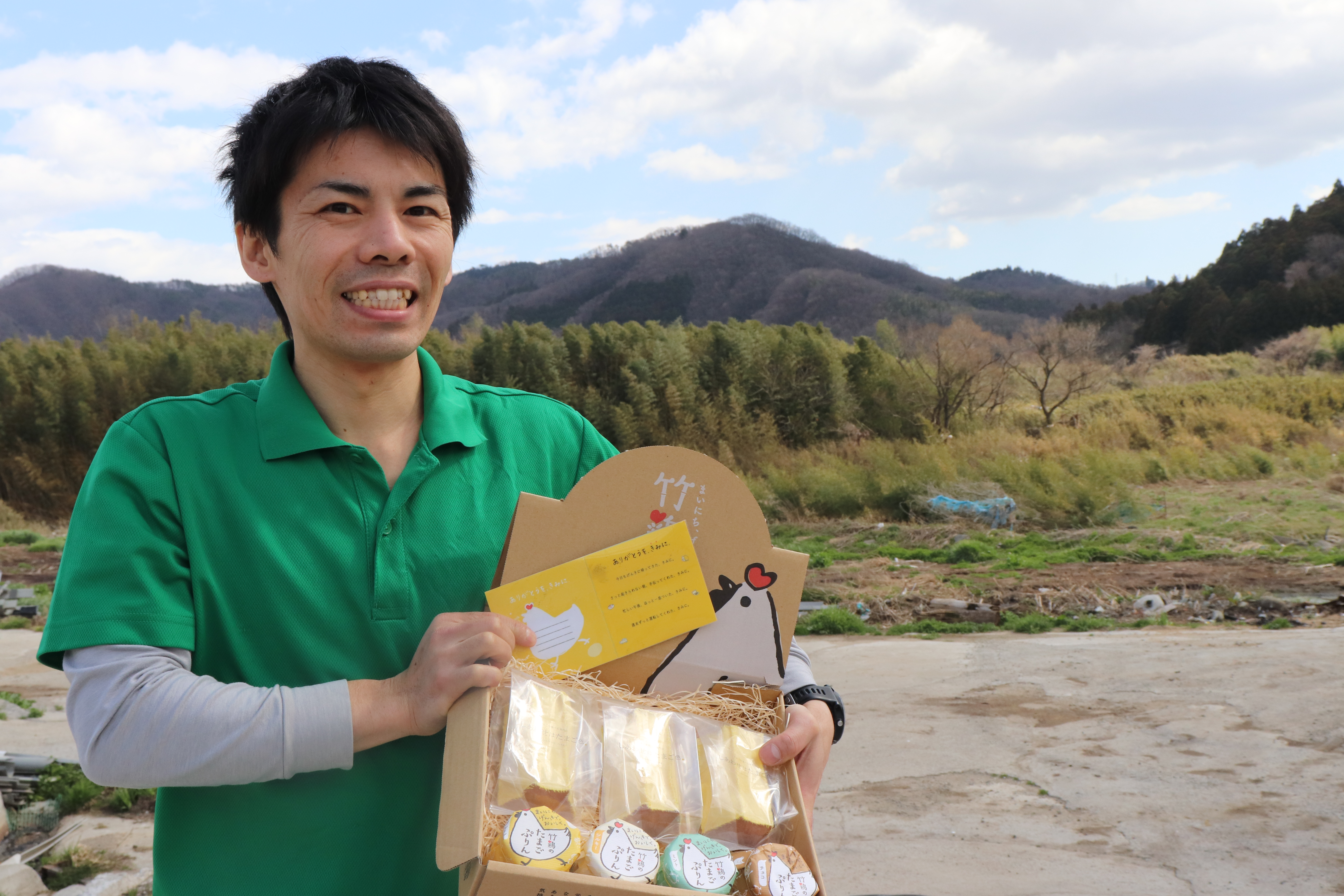 会社スローガンは”日本一ありがとうの「わ」が生まれる養鶏場を目指して”